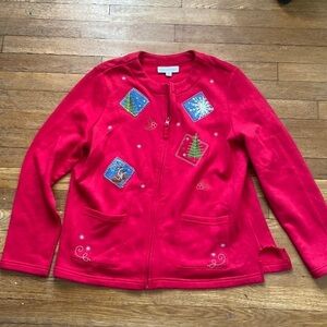 BRECKINRIDGE Xmas Zipper Jacket